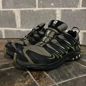 Salomon Men’s XA Pro 3D GTX Trail Running Shoes Green